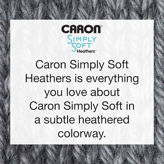 Caron® Simply Soft® Heather Yarn